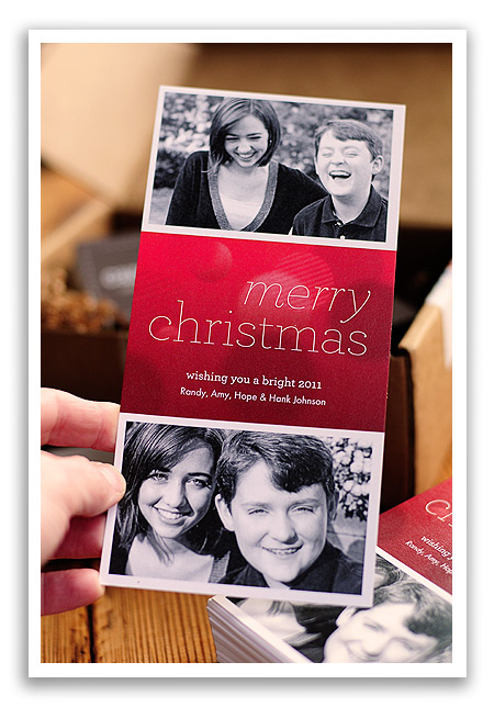 Glad Tidings Cardstore.com Holiday card